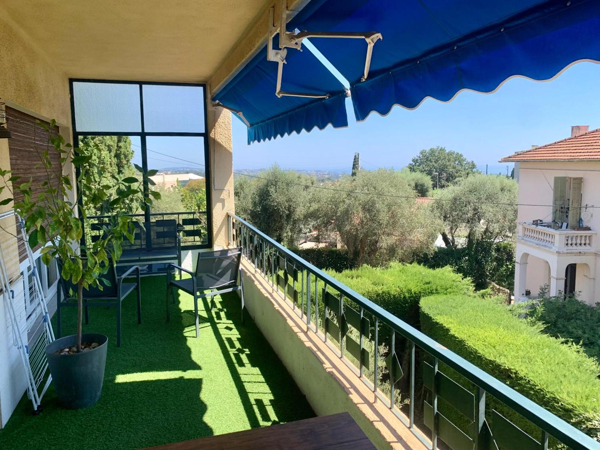 Vence T3 Vue Mer Grande Terrasse Exteriör bild